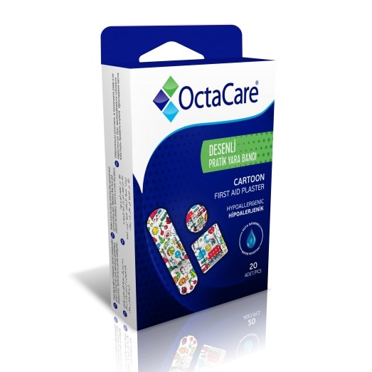 OCTACARE CARTOON FIRST AID PLASTER
