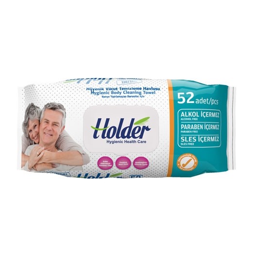 Holder Hygenic Body Cleaning Towel