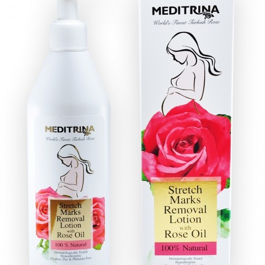 Stretch Marks Removal Lotion with Rose Oil