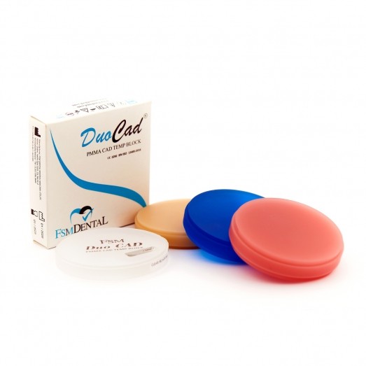 DuoCad PMMA CAD TEMP BLOCK