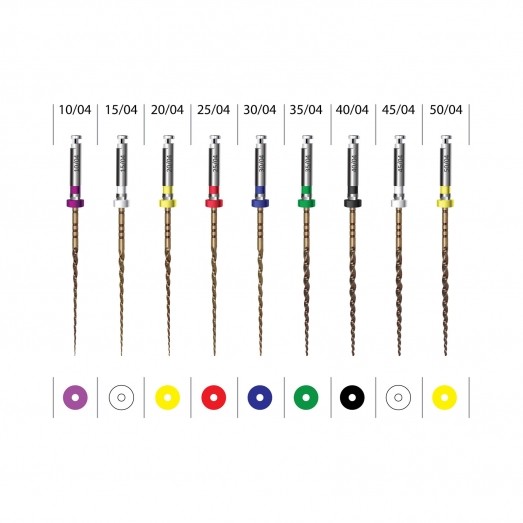 EndoArt Smart Gold Heat Treated Control Memory Rotary Files