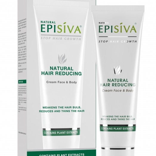 EPISIVA NATURAL HAIR REDUCING CREAM FOR FACE AND BODY