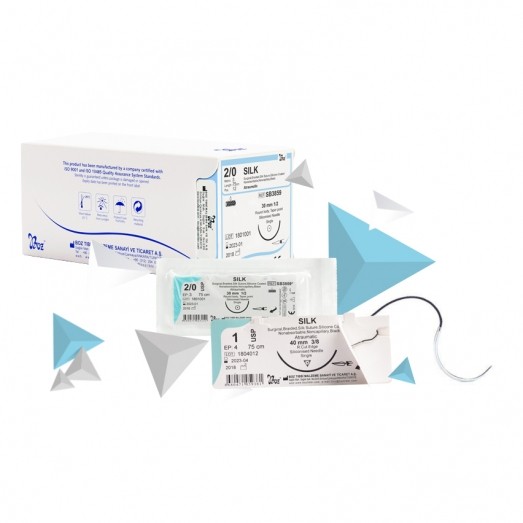 Silk - Natural Non-Absorbable Surgical Suture