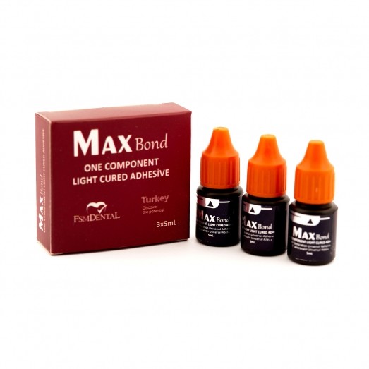 Max + Bond One Component Light Cured Universal Adhesive