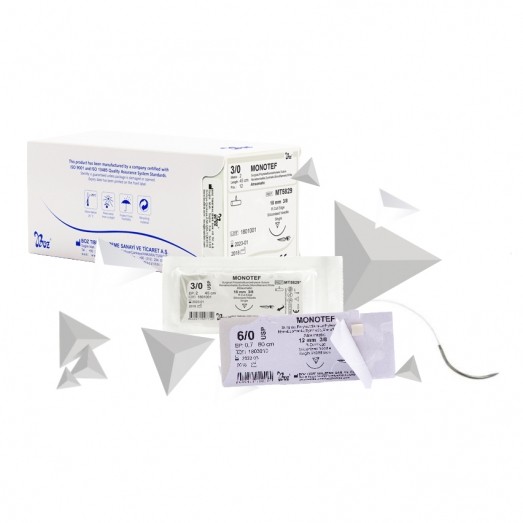 Monotef - Non-Absorbable Surgical Suture (PTFE)
