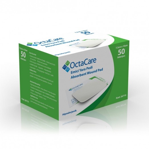 OCTACARE ABSORBENT WOUND PAD
