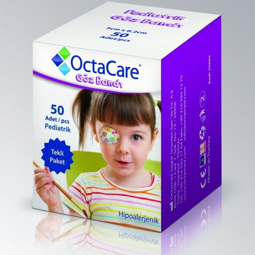OCTACARE PEDIATRIC EYE PAD