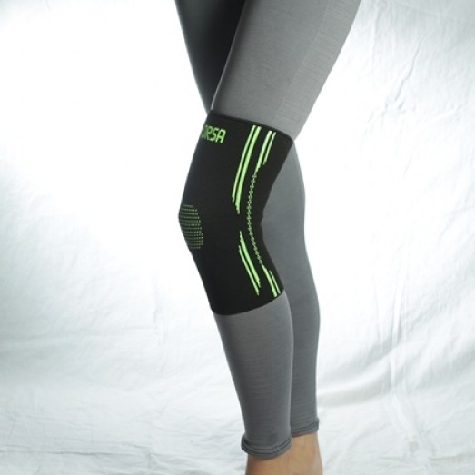 R-9E Knitted Elastic Knee Support Phosphor Color