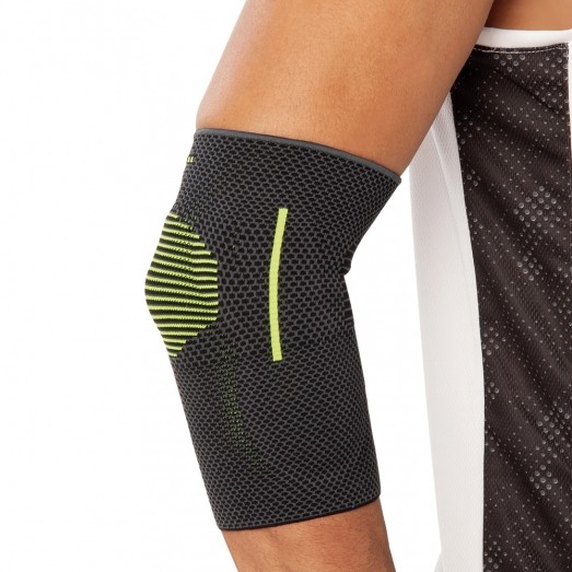 REF 458 Knitted Elbow Support (With Silicone)