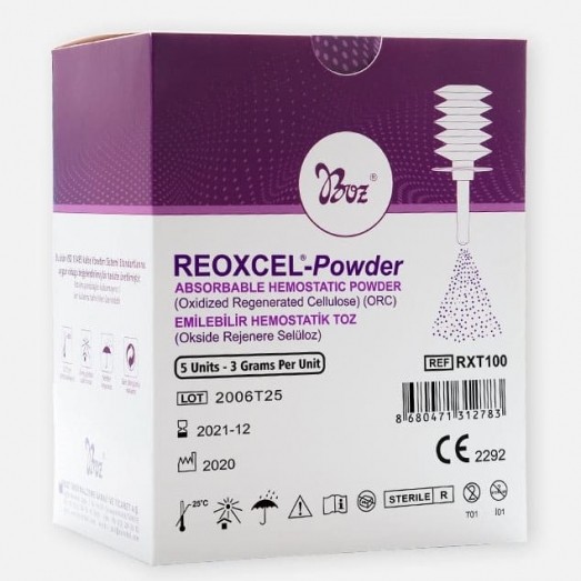 Reoxcel Powder  - Absorbable Powder Hemostat (ORC)