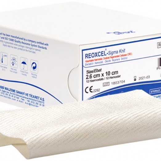 Reoxcl Sigma Knit - Oxidised Regenerated Cellulose (ORC) (ORC)