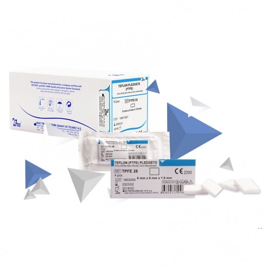 Teflon Pledget - Non-Absorbable Surgical Felt (PTFE)