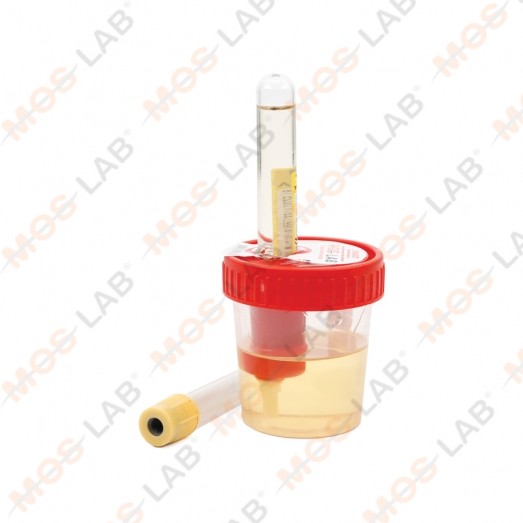 Vacuumed Urine Container