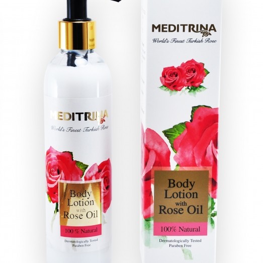 Body Lotion with Rose Oil