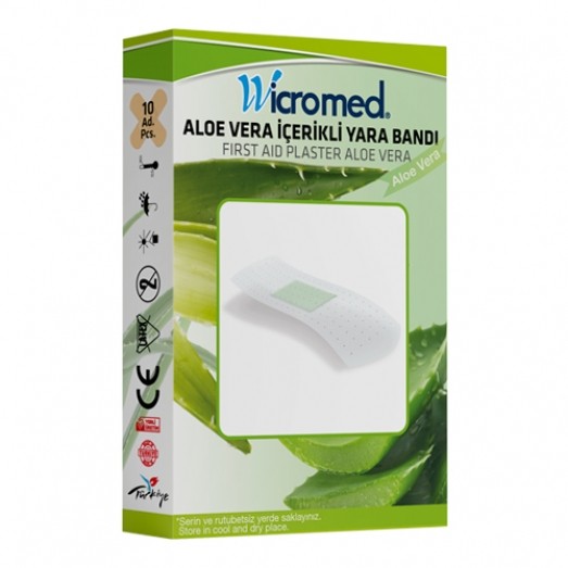 Wicromed First Aid Plaster Aloe Vera